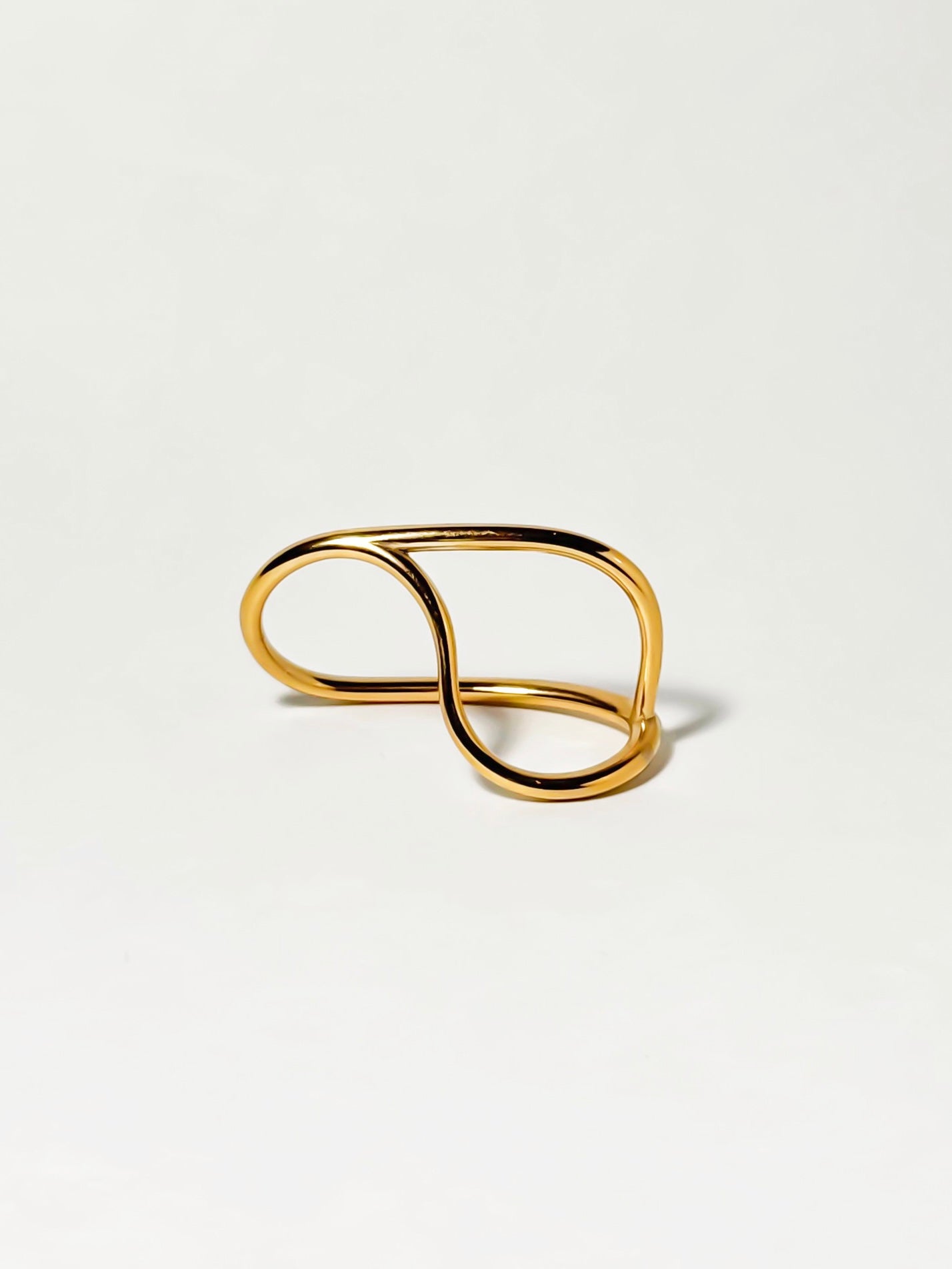 ABSTRACT RING - GOLD