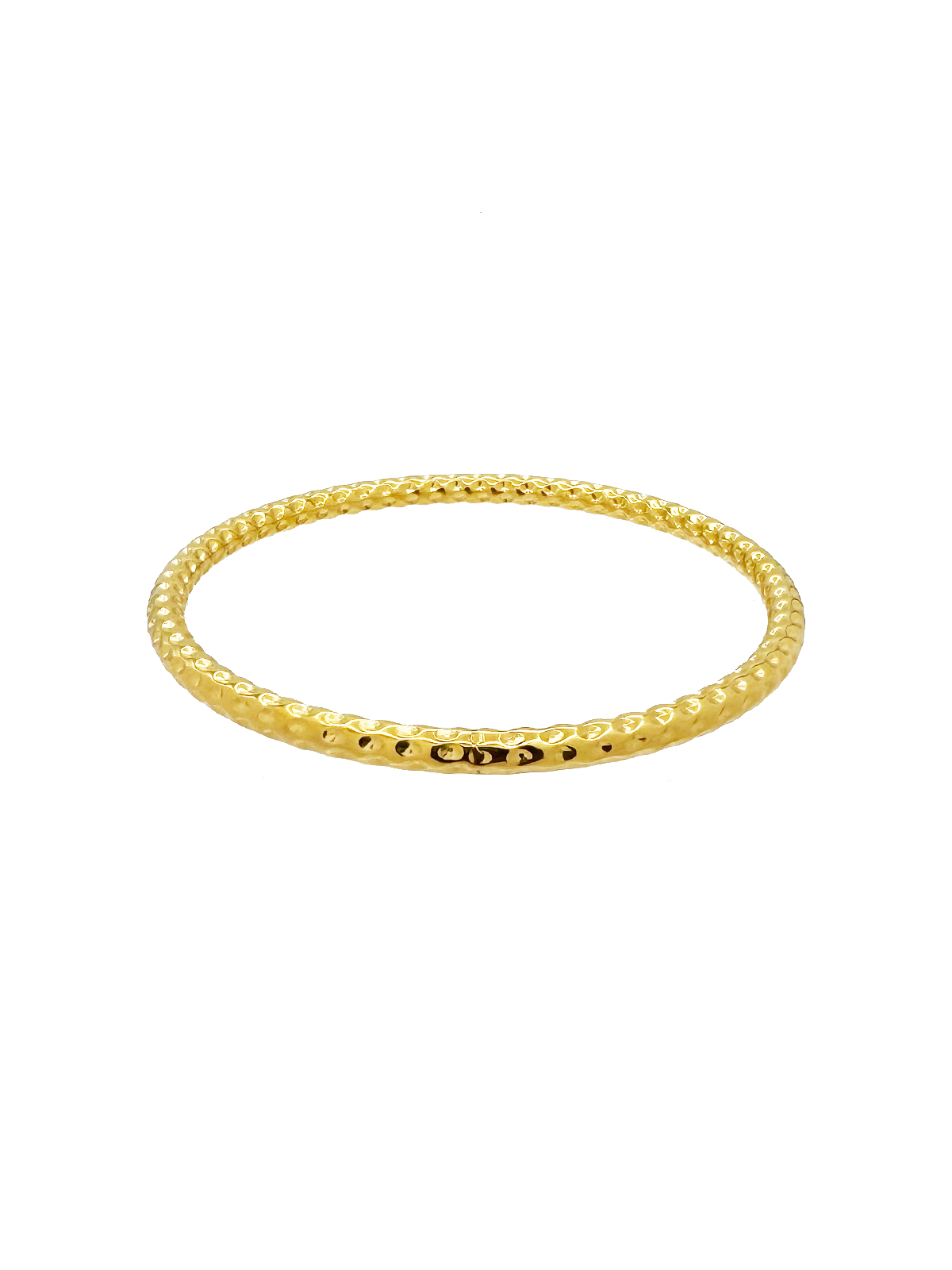 HAMMERED JAI BANGLE - GOLD