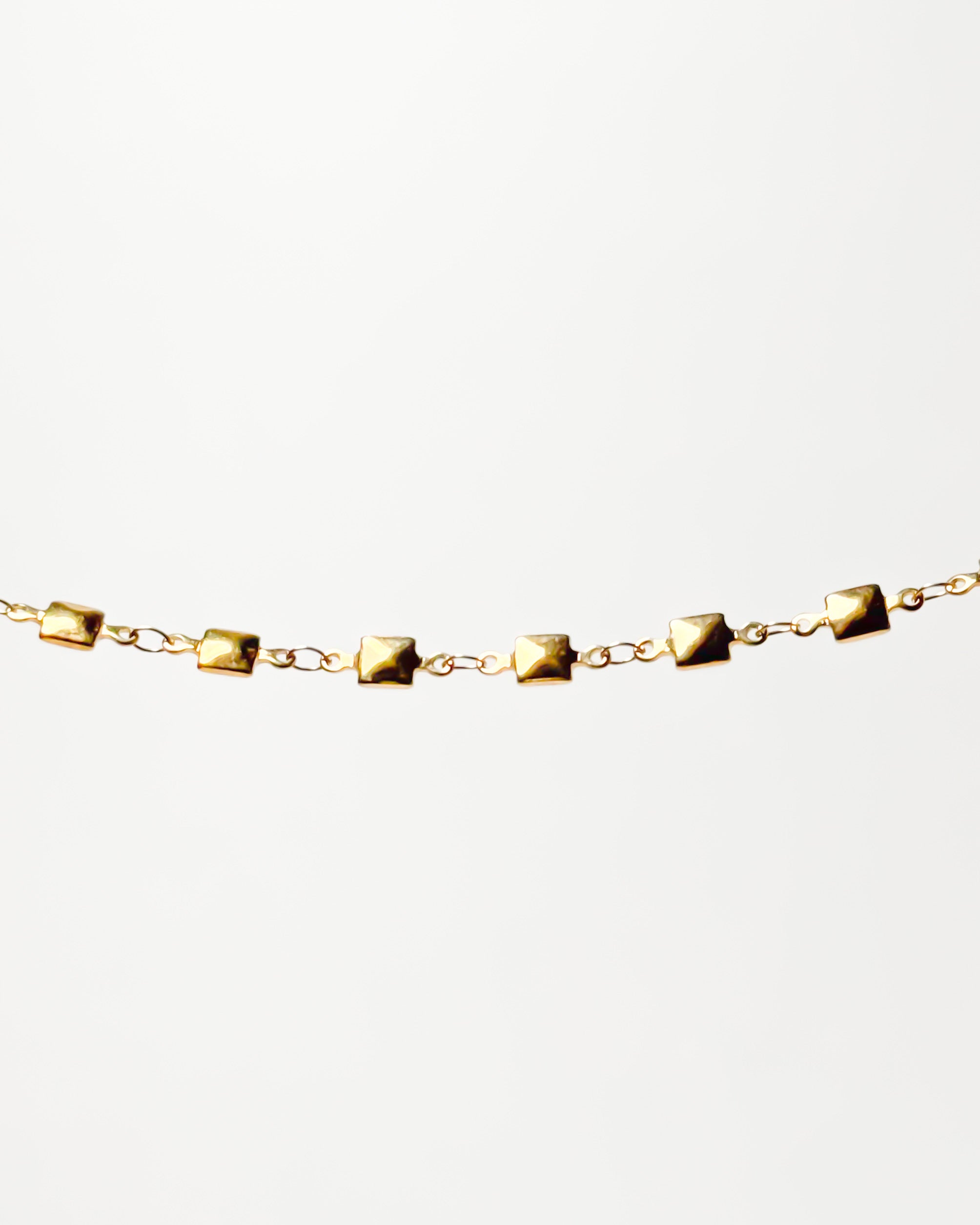 SQUARE LINK ANKLET