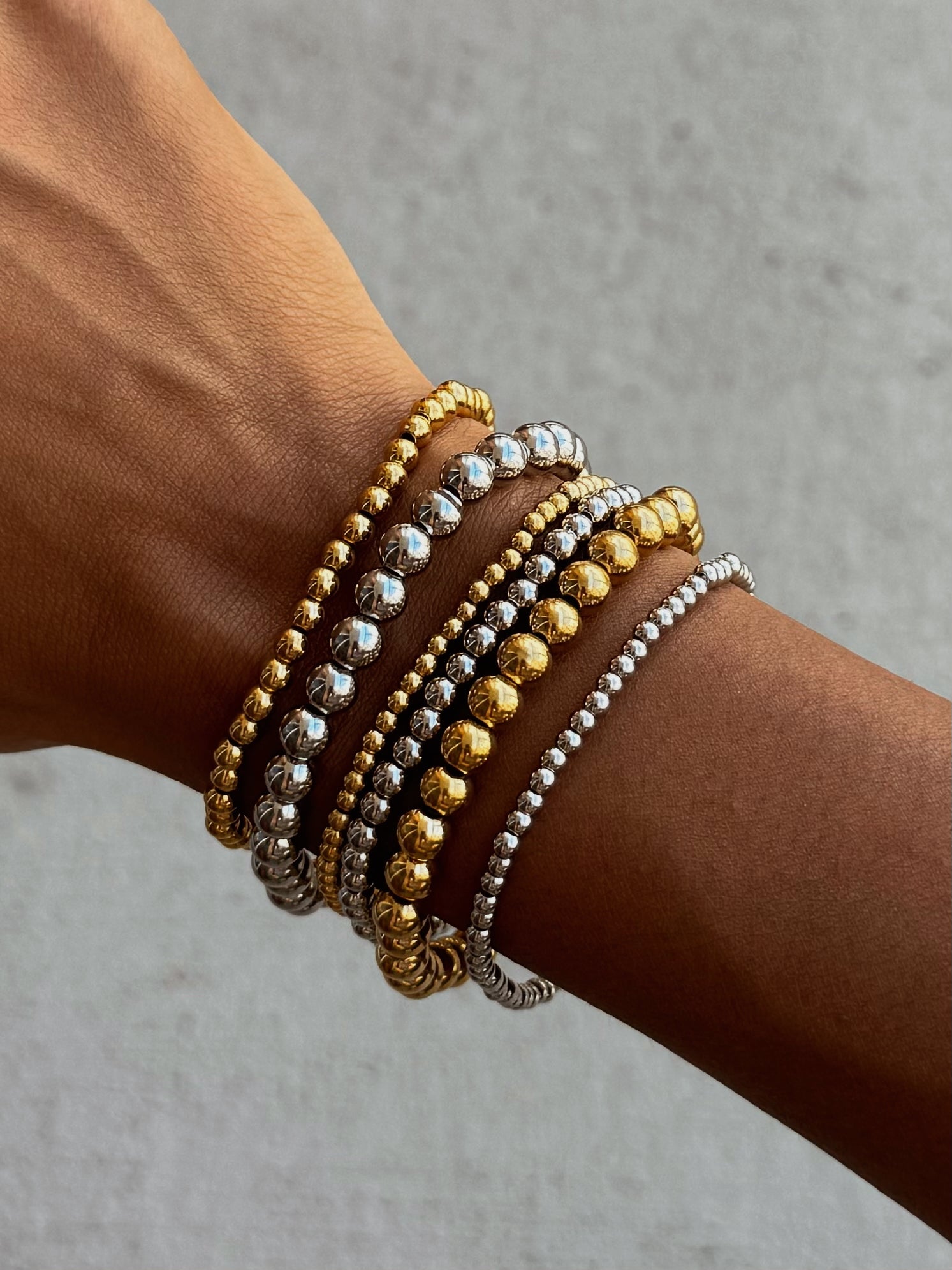 MIA BRACELET SET - GOLD