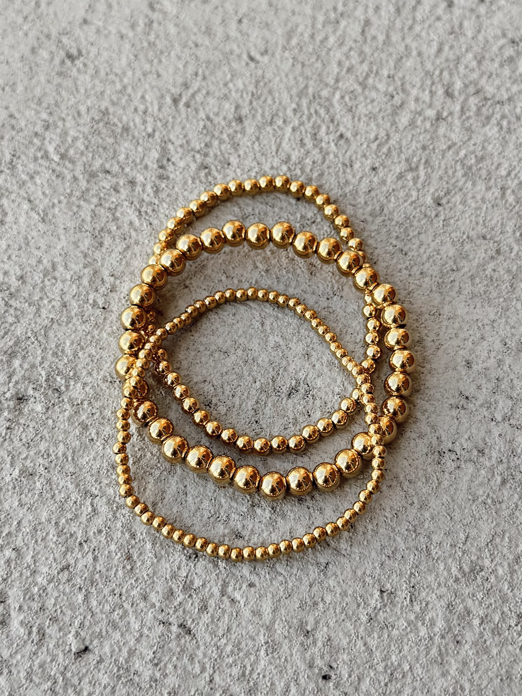 MIA BRACELET SET - GOLD