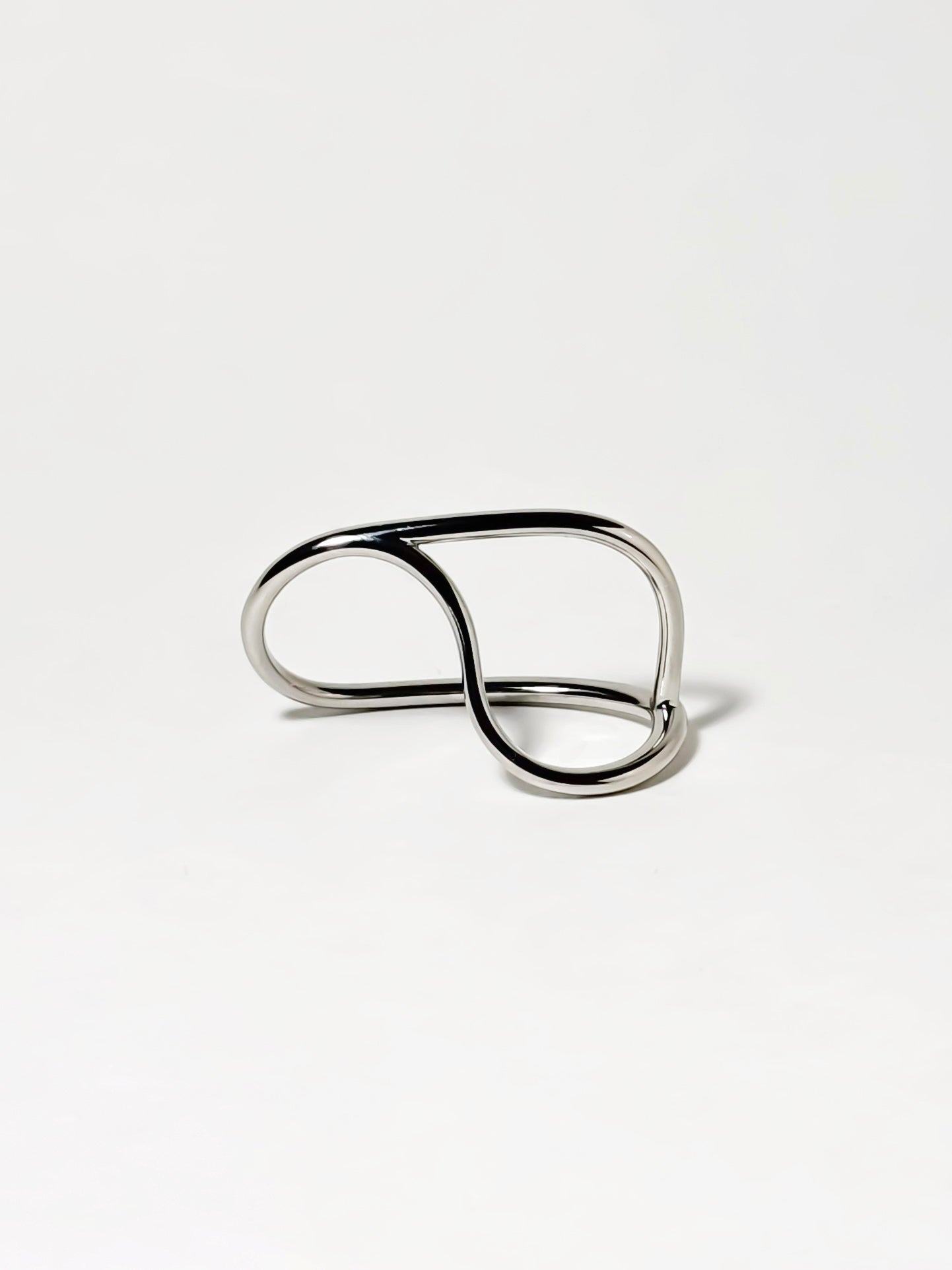 ABSTRACT RING - SILVER