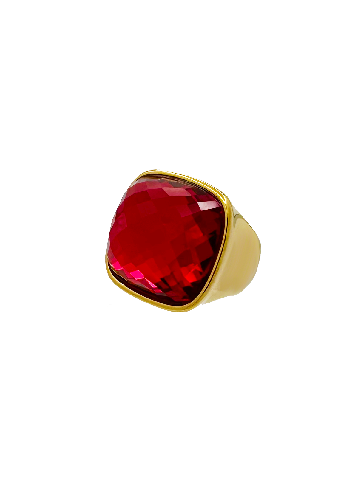 COCKTAIL RING - RUBY